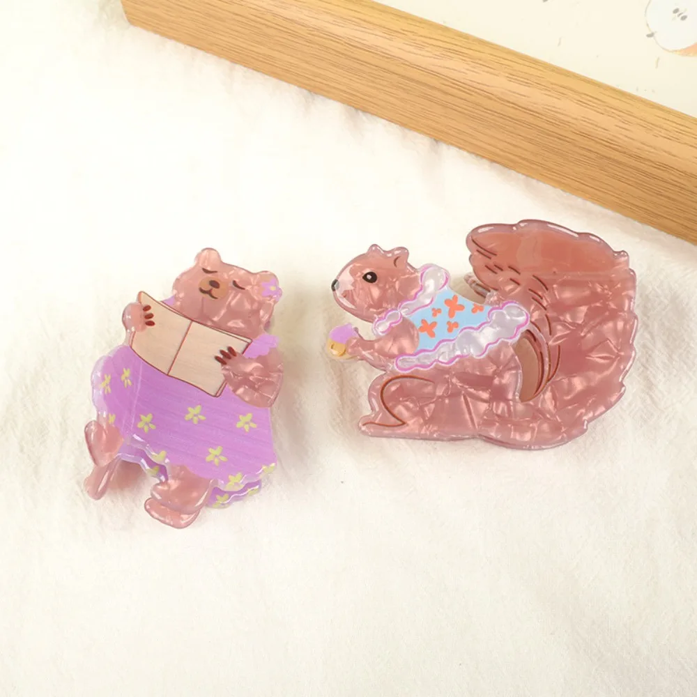 Personalized Animals Cute Rabbit Hair Grab Penguin Squirrel Acrylic Shark Clip Sweet Exquisite Cartoon Hair Claw Daily
Personalized Animals Cute Rabbit Hair Grab Penguin Squirrel Acrylic Shark Clip Sweet Exquisite Cartoon Hair Claw Daily