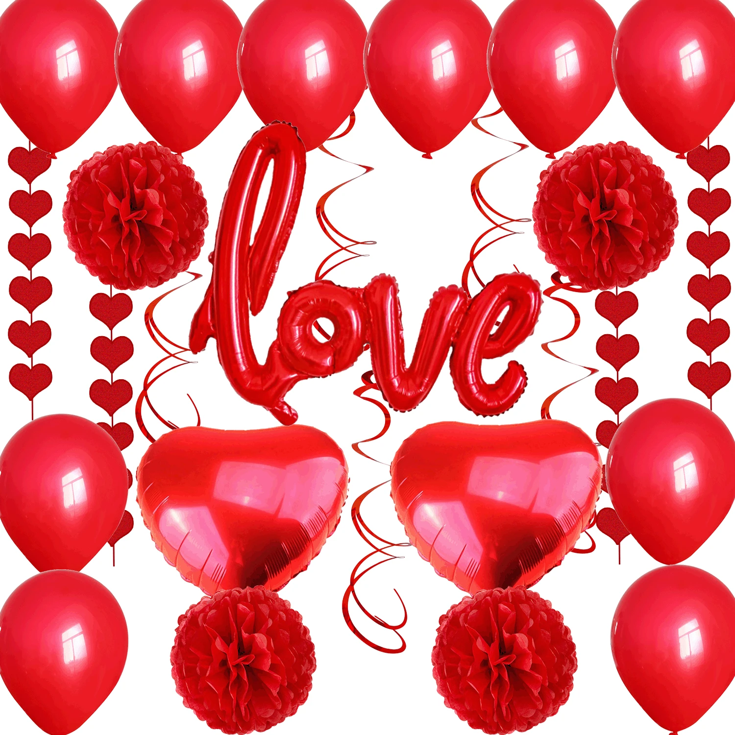 New large conjoined love confession balloon Valentine's Day wedding decoration wedding room decoration balloon suit
New large conjoined love confession balloon Valentine's Day wedding decoration wedding room decoration balloon suit