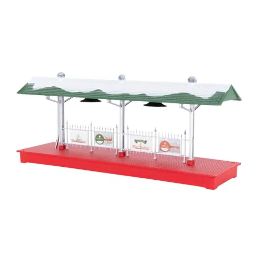 Trains - Winter Wonderland Plug-Expand-Play Station Platform, O Gauge: indoor decorative railway setup, plastic and metal, whit
Trains - Winter Wonderland Plug-Expand-Play Station Platform, O Gauge: indoor decorative railway setup, plastic and metal, whit