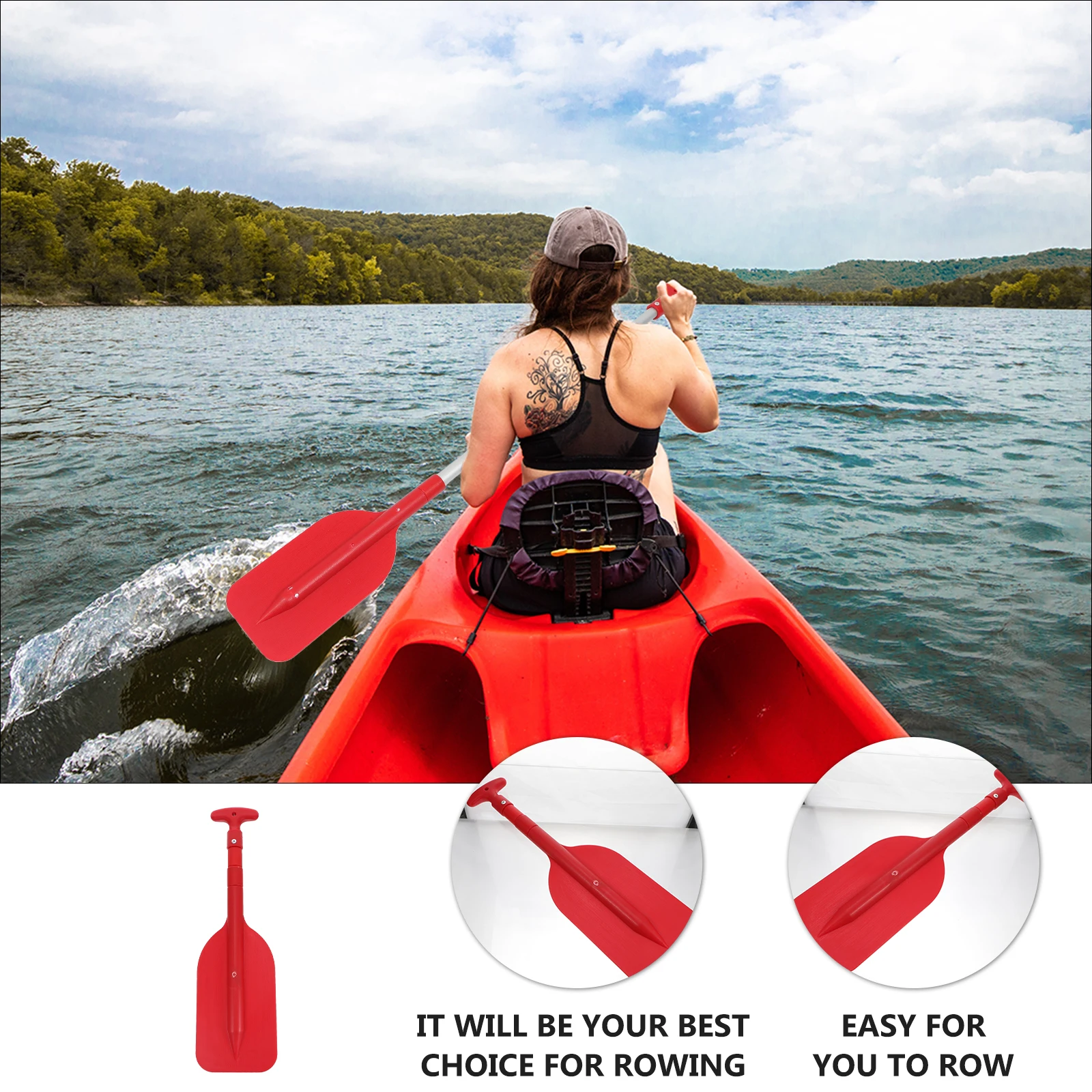 Oars for Inflatable Boat Retractable Paddle Paddles Mini Kayak Adjustable Length
Oars for Inflatable Boat Retractable Paddle Paddles Mini Kayak Adjustable Length