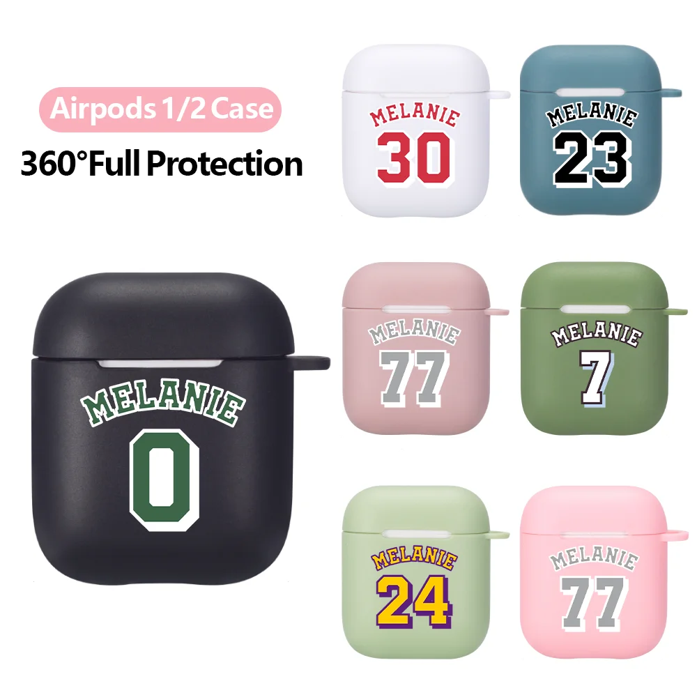 Basketball Number Name Custom Case for Apple Airpods 1 2 Soft Silicone Cover Logo Image Text Personalized Case for Airpods Pro
Basketball Number Name Custom Case for Apple Airpods 1 2 Soft Silicone Cover Logo Image Text Personalized Case for Airpods Pro