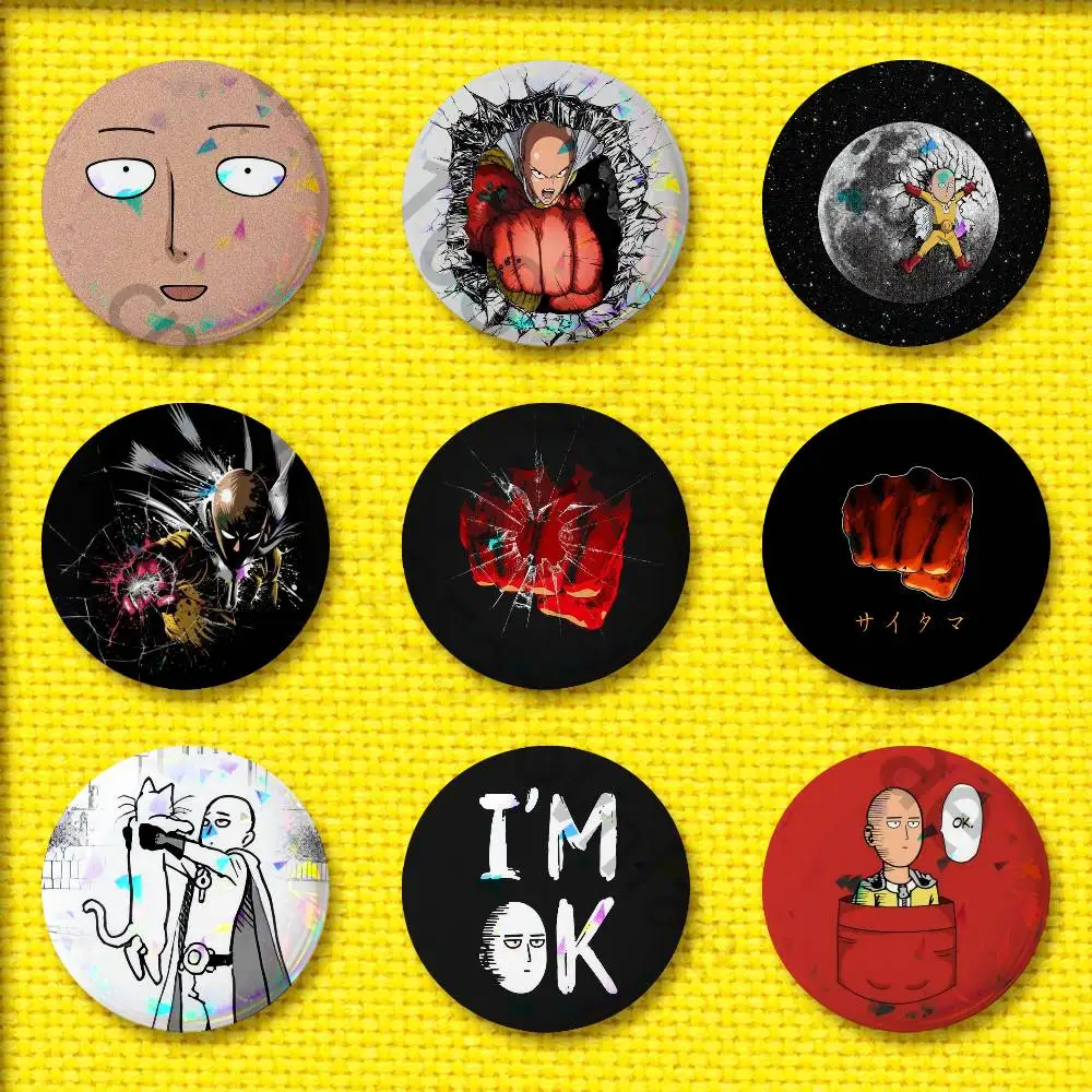 One P-Punch M-Man S-Saitama Badge For 32mm 25mm 44mm 75mm 58mm Round Pin Brooch Insignia Cover Souvenir
One P-Punch M-Man S-Saitama Badge For 32mm 25mm 44mm 75mm 58mm Round Pin Brooch Insignia Cover Souvenir