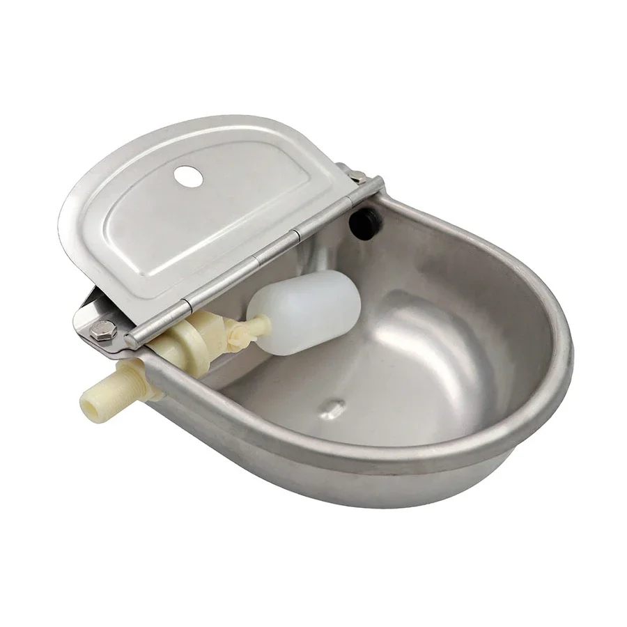 Livestock Cattle Horse Drinker Bowl Automatic Waterer Float Outlet Dog Sheep Pig Farm Animal Stainless Steel Drinking Fountain
Livestock Cattle Horse Drinker Bowl Automatic Waterer Float Outlet Dog Sheep Pig Farm Animal Stainless Steel Drinking Fountain