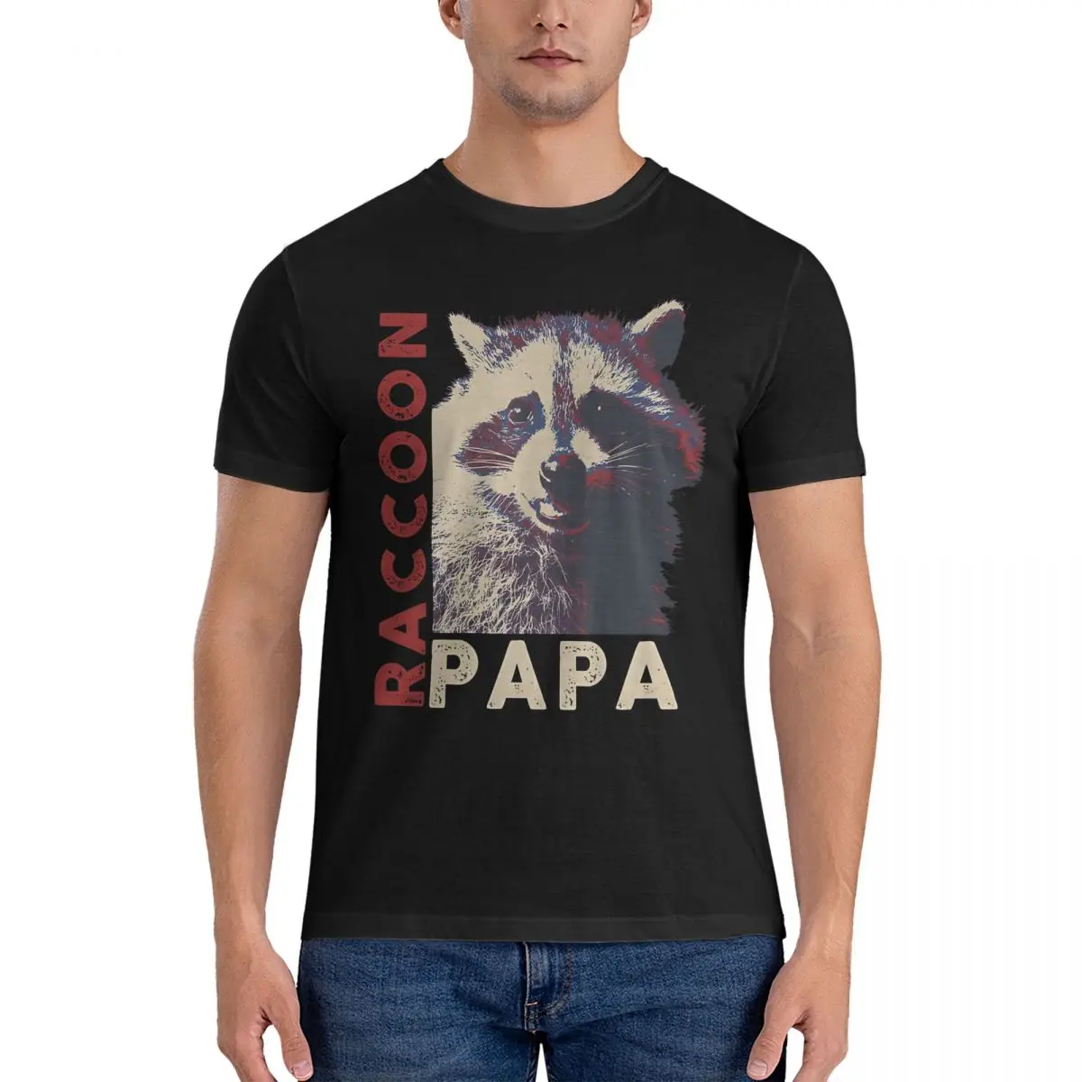 Мужская футболка Kawaii Raccoon, забавные хлопковые футболки с коротким рукавом R-Raccoon, футболка с круглым вырезом, одежда с принтом
Мужская футболка Kawaii Raccoon, забавные хлопковые футболки с коротким рукавом R-Raccoon, футболка с круглым вырезом, одежда с принтом