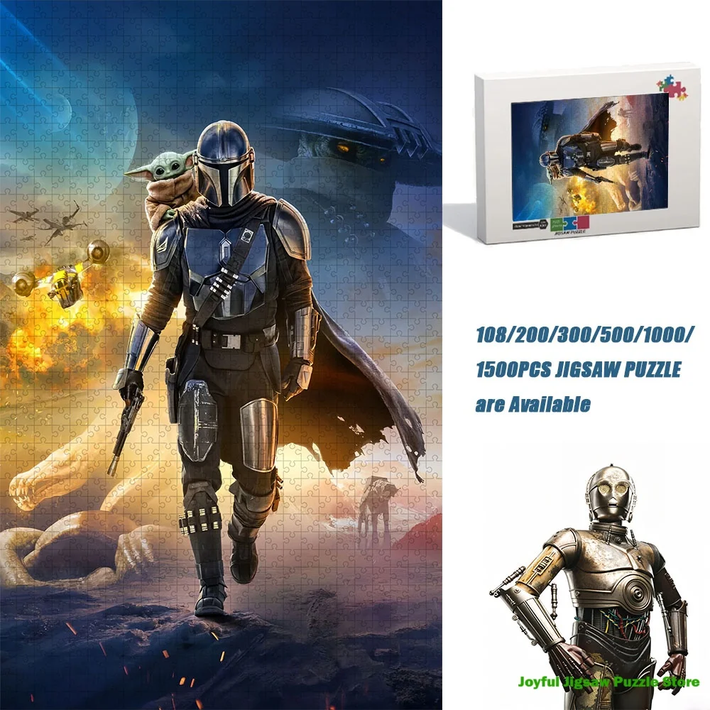 Star Wars Daily Stress Release Toy Jigsaw Puzzle Kids Learning Educational Premium Present for Holiday Party Birthday Occasion
Star Wars Daily Stress Release Toy Jigsaw Puzzle Kids Learning Educational Premium Present for Holiday Party Birthday Occasion