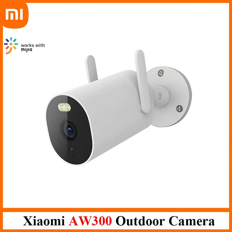 Xiaomi AW300 умная уличная камера WiFi 2K полноцветная камера ночного видения IP66 водонепроницаемая веб-камера видеонаблюдения домашняя камера безопасности
Xiaomi AW300 умная уличная камера WiFi 2K полноцветная камера ночного видения IP66 водонепроницаемая веб-камера видеонаблюдения домашняя камера безопасности