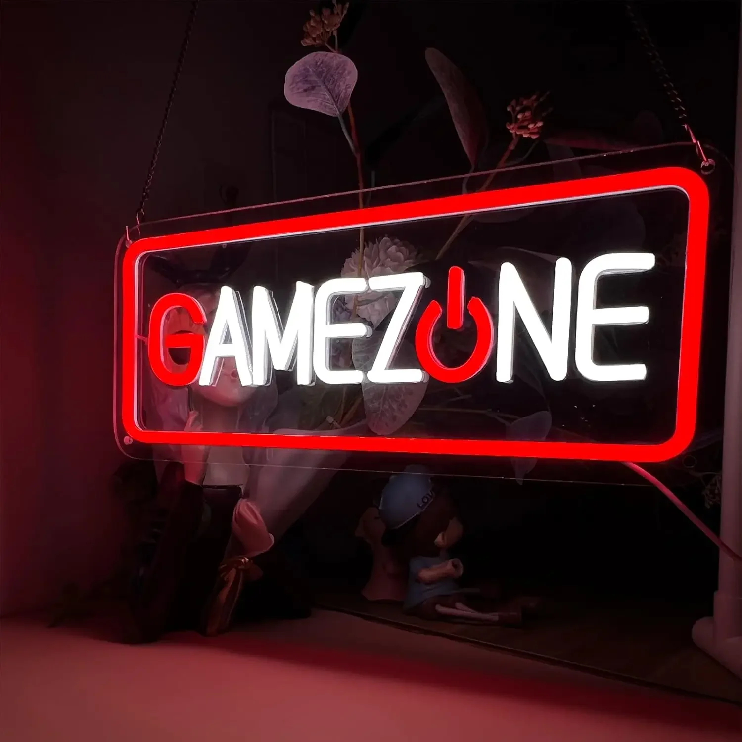 GAMEZONE Neon Sign USB Powered LED Light for Birthday Party Bar Gaming Room Bedroom Aesthetic Decoration Gift Art Wall Light
GAMEZONE Neon Sign USB Powered LED Light for Birthday Party Bar Gaming Room Bedroom Aesthetic Decoration Gift Art Wall Light