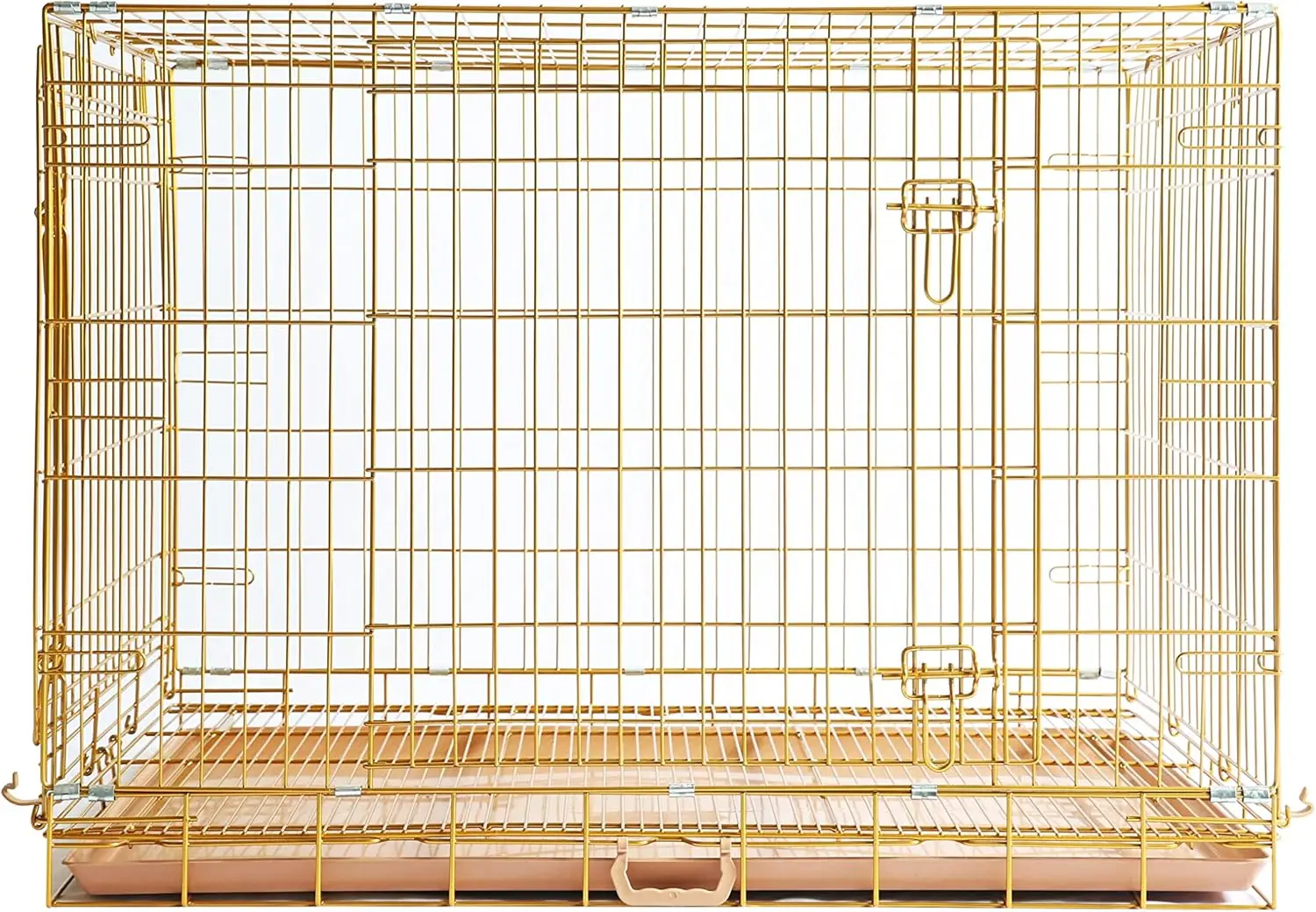 42-дюймовый портативный складной металлический ящик для собак со съемной напольной решеткой, выдвижным подносом и двойными дверями для больших собак в помещении и на открытом воздухе
42-дюймовый портативный складной металлический ящик для собак со съемной напольной решеткой, выдвижным подносом и двойными дверями для больших собак в помещении и на открытом воздухе