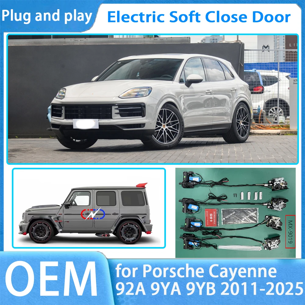 for Porsche Cayenne 92A 9YA 9YB 2011-2025 OEM Car Soft Close Door System Automatic Electric Auto Pull Power Latch Power Closing
for Porsche Cayenne 92A 9YA 9YB 2011-2025 OEM Car Soft Close Door System Automatic Electric Auto Pull Power Latch Power Closing