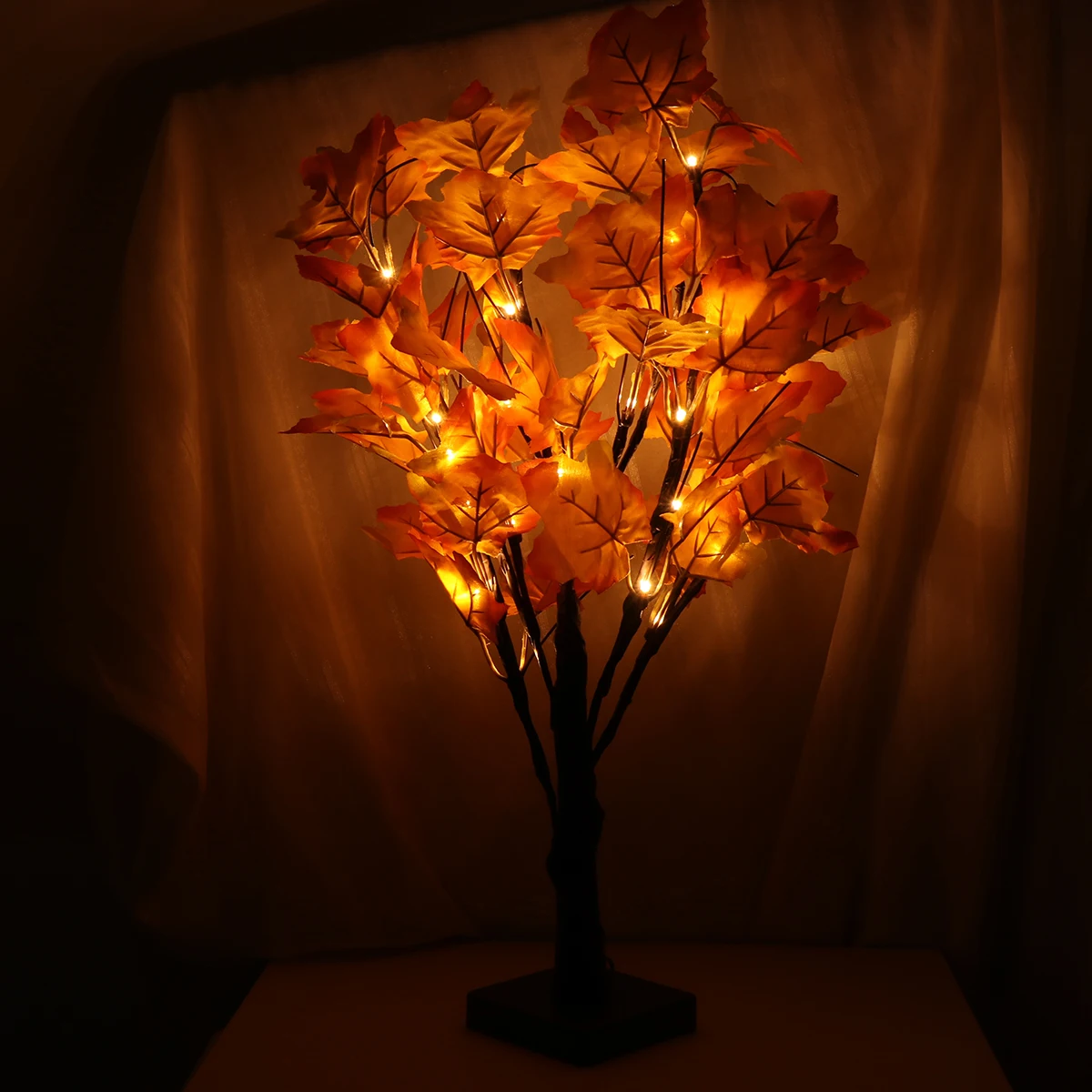 1Pcs 24LED Maple Leaves Decorative Lamp Cozy Illumination for Living Room Bedroom Table Top Decoration Indoor Use Only
1Pcs 24LED Maple Leaves Decorative Lamp Cozy Illumination for Living Room Bedroom Table Top Decoration Indoor Use Only