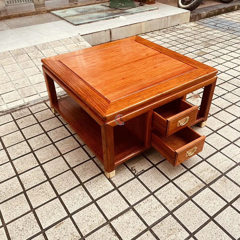 Burmese rosewood big fruit red sandalwood tea table tea
Burmese rosewood big fruit red sandalwood tea table tea