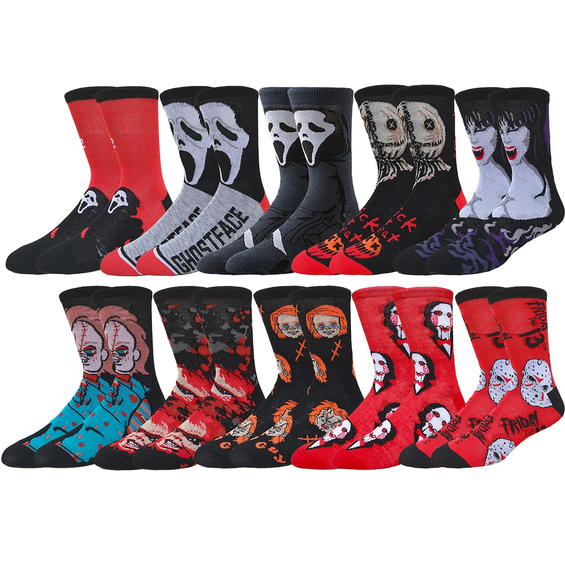 10Pairs Cartoon Funny Socks for Men Women Anime Hip Hop Street Fashion Novelty Crew Gamers Socks
10Pairs Cartoon Funny Socks for Men Women Anime Hip Hop Street Fashion Novelty Crew Gamers Socks