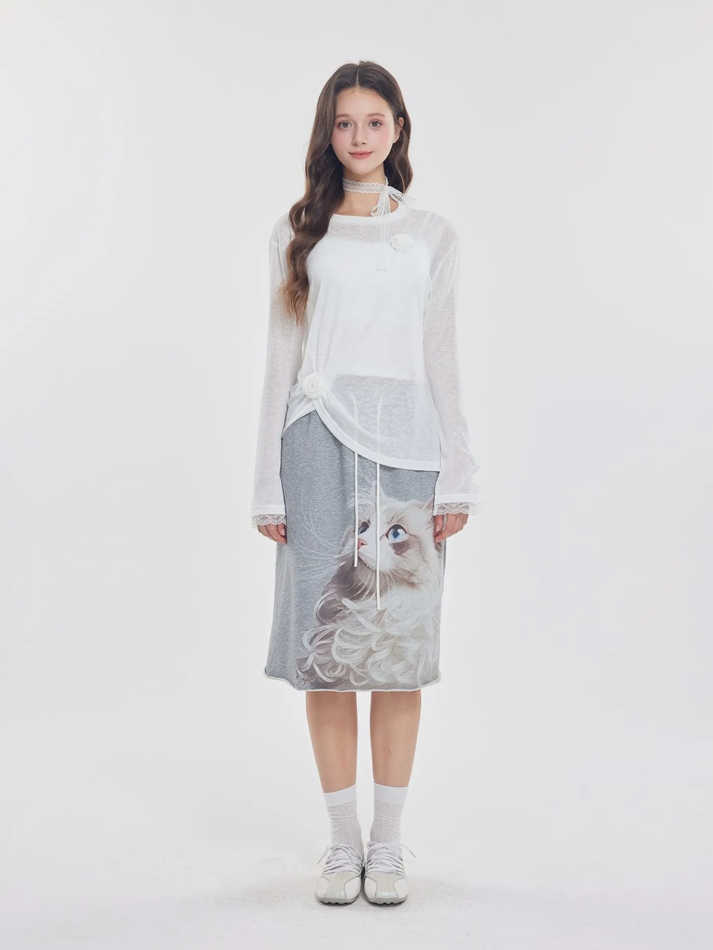 OoofYang Handmade Summer Long Sve T-irt Lightweight Loose Fit Translucent Silk Cool Feeling Sun Protection Top for Women
OoofYang Handmade Summer Long Sve T-irt Lightweight Loose Fit Translucent Silk Cool Feeling Sun Protection Top for Women