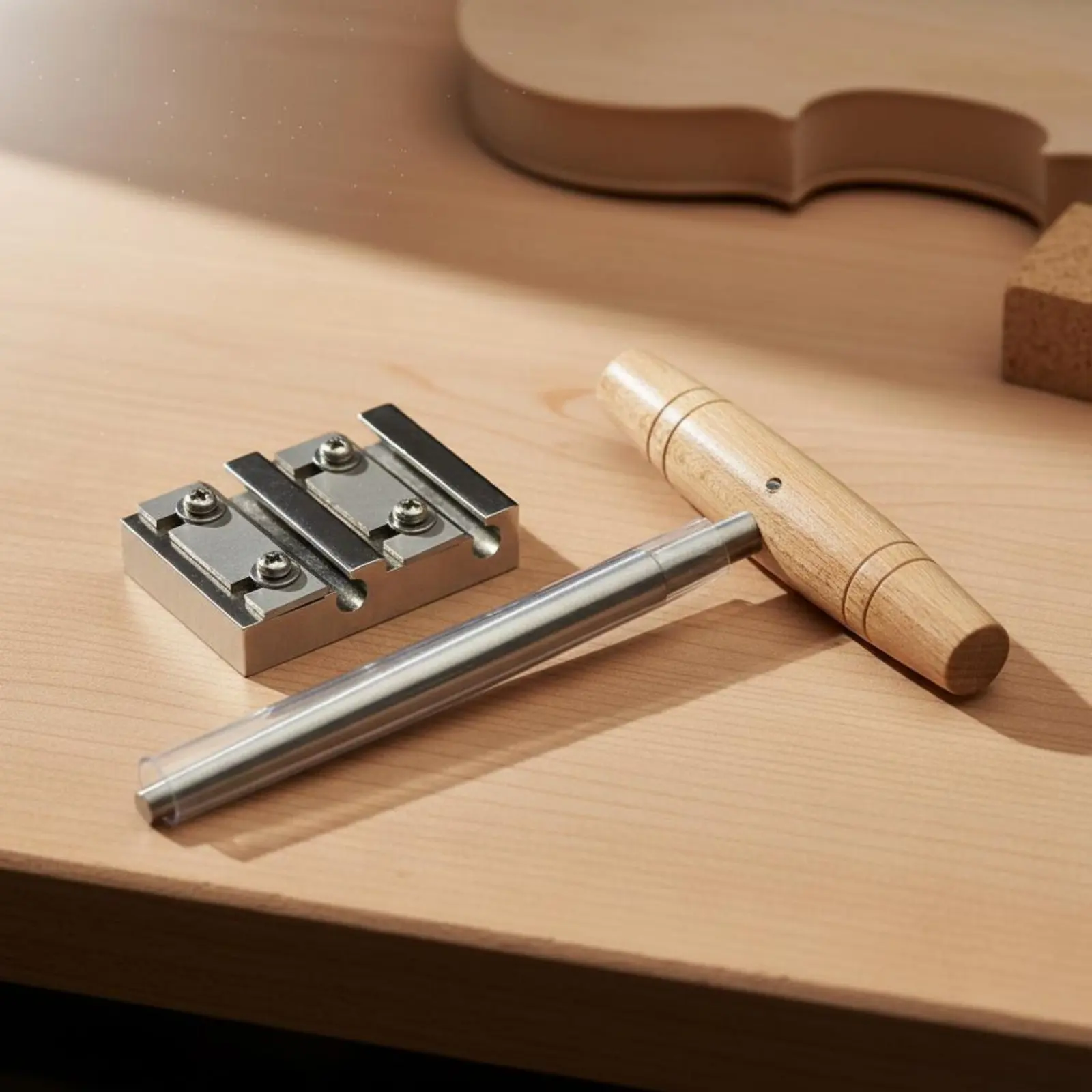 Violin Peg Hole Reamer 1:26 Taper Violin Peg Trimmer and Reamer Set Musical Instrument Accessory Sharp Metal Blade Wooden Handle
Violin Peg Hole Reamer 1:26 Taper Violin Peg Trimmer and Reamer Set Musical Instrument Accessory Sharp Metal Blade Wooden Handle