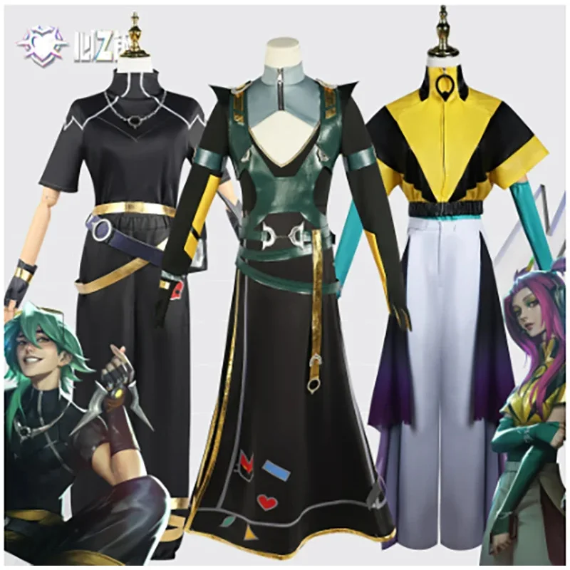 LOL HEARTSTEEL Ezreal Cosplay Costume EZ New Skin Anime Game Lengends Cosplay Wig Halloween Party Event Outfit Mens Suit Uniform
LOL HEARTSTEEL Ezreal Cosplay Costume EZ New Skin Anime Game Lengends Cosplay Wig Halloween Party Event Outfit Mens Suit Uniform