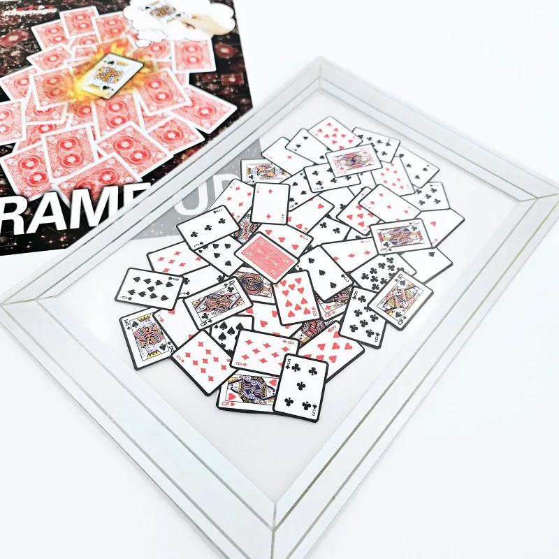 Frame Up Prediction Card Magic - Visual Flip & Reveal Trick, Instant Reset Gimmick for Close-up & Stage Magic Props Comedy
Frame Up Prediction Card Magic - Visual Flip & Reveal Trick, Instant Reset Gimmick for Close-up & Stage Magic Props Comedy