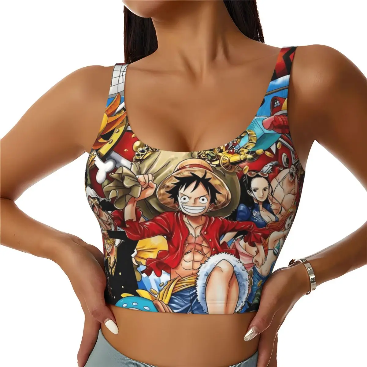 Custom One P-Pieces Zoro Japan Sports Bra for Women Comics High Impact Workout Yoga Crop Top
Custom One P-Pieces Zoro Japan Sports Bra for Women Comics High Impact Workout Yoga Crop Top