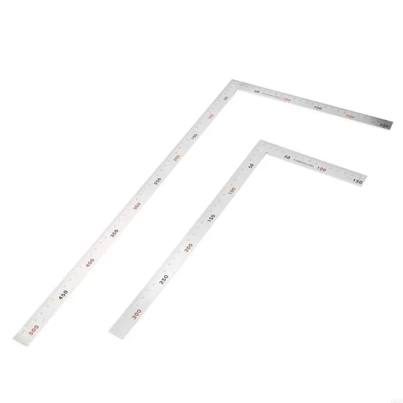 90 Degree Framing Square Ruler L Right Angles Ruler Measuring Ruler Layout Template Tool for Carpenter Engineer HX6C
90 Degree Framing Square Ruler L Right Angles Ruler Measuring Ruler Layout Template Tool for Carpenter Engineer HX6C