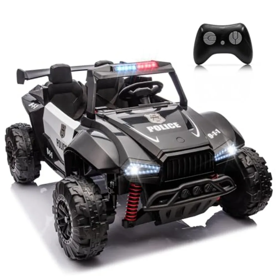 Off-road UTV ride-on car for kids aged 3+, black white electric 4-wheel vehicle with LED lights, music, remote control, and 2-s
Off-road UTV ride-on car for kids aged 3+, black white electric 4-wheel vehicle with LED lights, music, remote control, and 2-s