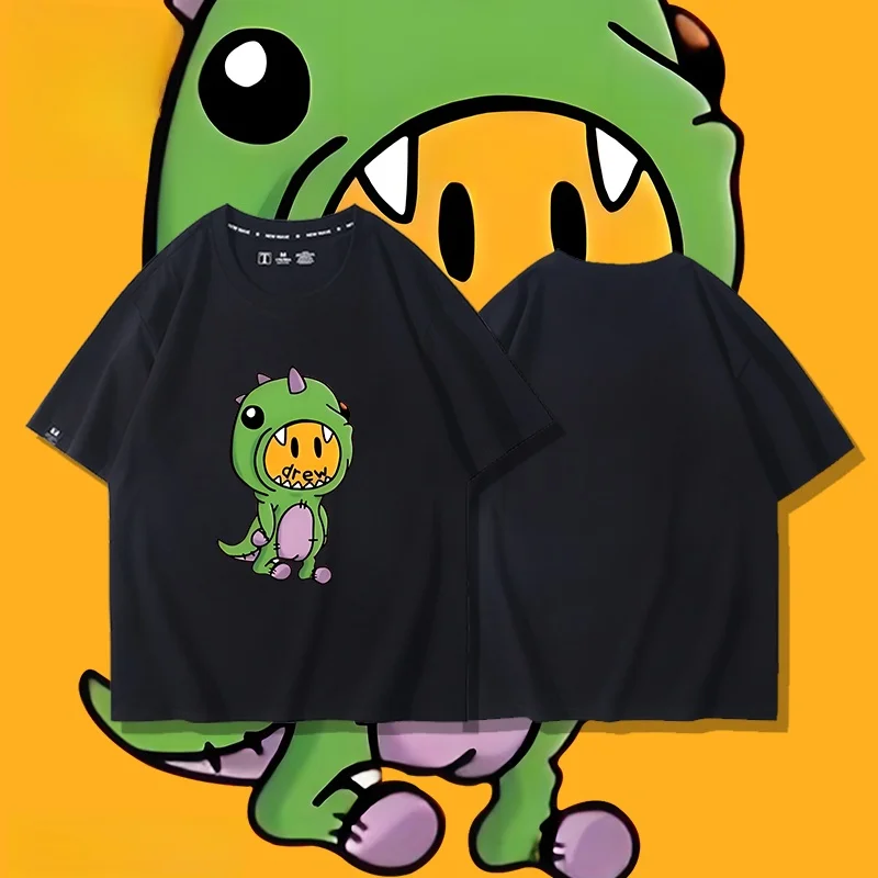 Dinosaur Monster Cartoon ort Sve T-irt Justin Bieber Summer Pure Cotton f Sve ex Top Breathable Thin Cotton Tee
Dinosaur Monster Cartoon ort Sve T-irt Justin Bieber Summer Pure Cotton f Sve ex Top Breathable Thin Cotton Tee