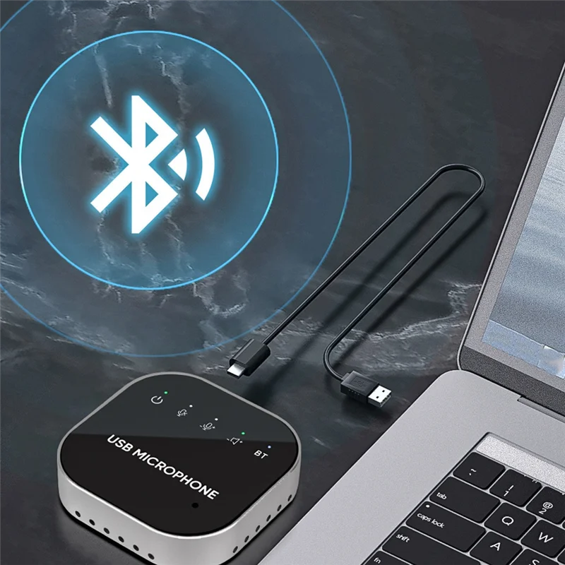 【Hot Cake】Desktop USB Conference Speakerphone BT Microphone 360° Omnidirectional Condenser Computer Mic With Speaker
【Hot Cake】Desktop USB Conference Speakerphone BT Microphone 360° Omnidirectional Condenser Computer Mic With Speaker
