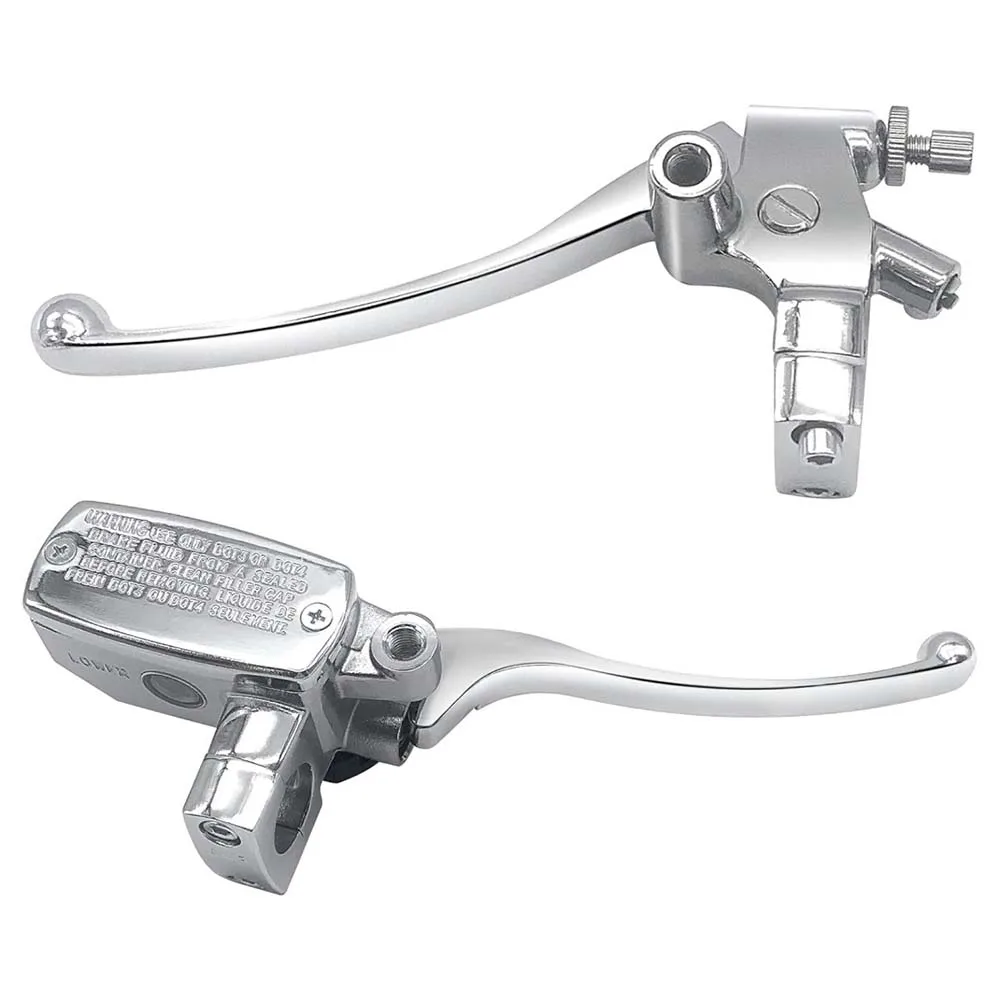 Universal 22MM Motorcycle Brake Clutch Lever Master Cylinder Reservoir Chrome Plated Aluminum Alloy for Honda Steed Shadow Magna
Universal 22MM Motorcycle Brake Clutch Lever Master Cylinder Reservoir Chrome Plated Aluminum Alloy for Honda Steed Shadow Magna