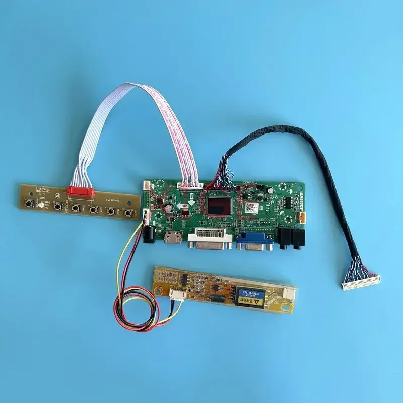 MNT68676 Controller Driver Board Fit LTN141P2-L01 LTN141P4 LCD Screen LVDS-30Pin 1400*1050 DVI VGA DIY Kit HDMI-Compatible 1CCFL
MNT68676 Controller Driver Board Fit LTN141P2-L01 LTN141P4 LCD Screen LVDS-30Pin 1400*1050 DVI VGA DIY Kit HDMI-Compatible 1CCFL