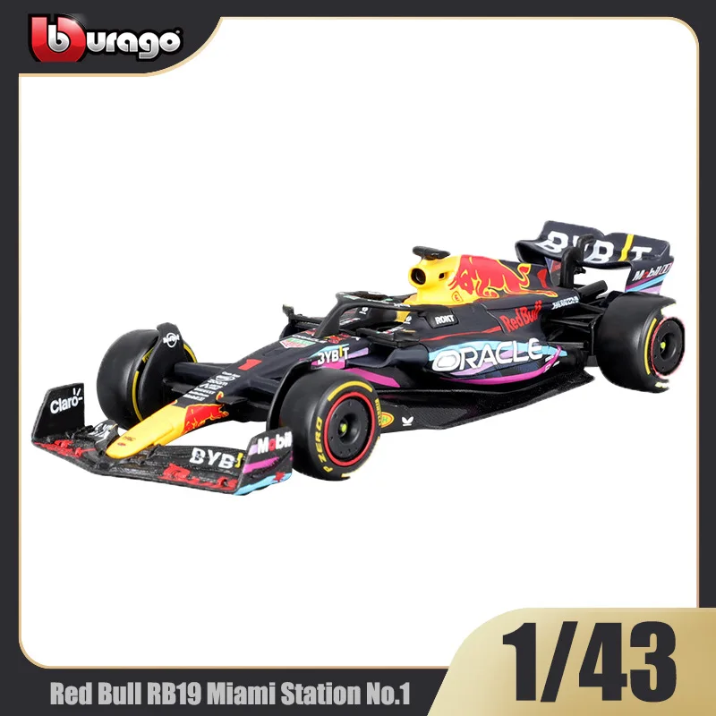 Bburago 1:43 Red Bull RB19 Miami F1 Racing Car Simulation Alloy Model 2023 Formula Sergio Perez Max Verstappen Collectible Toys
Bburago 1:43 Red Bull RB19 Miami F1 Racing Car Simulation Alloy Model 2023 Formula Sergio Perez Max Verstappen Collectible Toys