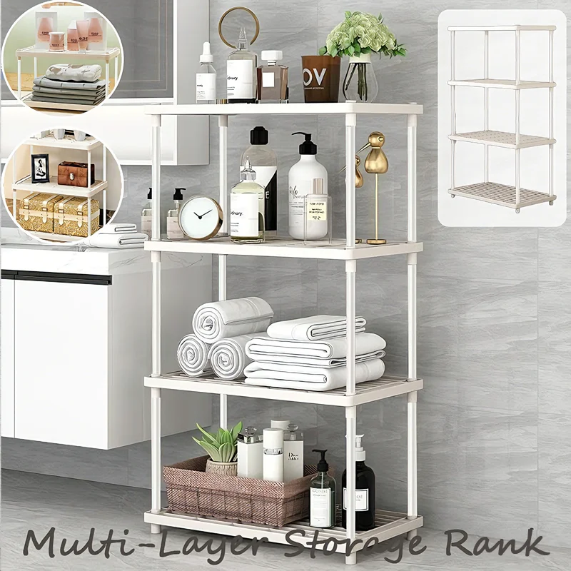 1PC 4-Tier Plastic Storage Organizer Rack Heavy-Duty Space-Saving Storage for Living Room Bedroom Kitchen Bathroom Office Decor
1PC 4-Tier Plastic Storage Organizer Rack Heavy-Duty Space-Saving Storage for Living Room Bedroom Kitchen Bathroom Office Decor