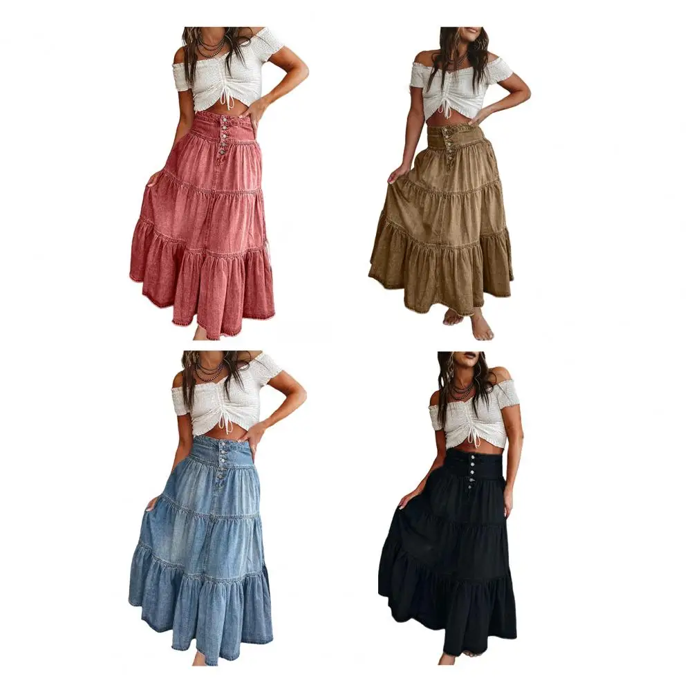 Праздничная пляжная верхняя юбка, повседневная свободная плиссированная юбка Jupes, женские однотонные макси-юбки, модная многослойная юбка с высокой талией, Jupe, лето 2023 г.
Праздничная пляжная верхняя юбка, повседневная свободная плиссированная юбка Jupes, женские однотонные макси-юбки, модная многослойная юбка с высокой талией, Jupe, лето 2023 г.