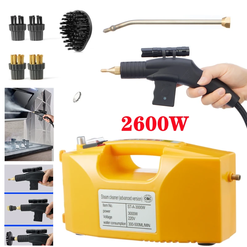110/220V High TemperatureSteam Cleaner For Hood Air Conditioner Kitchen Tool Steaming Cleaner Cleaning Machine Cleaner Equipment
110/220V High TemperatureSteam Cleaner For Hood Air Conditioner Kitchen Tool Steaming Cleaner Cleaning Machine Cleaner Equipment
