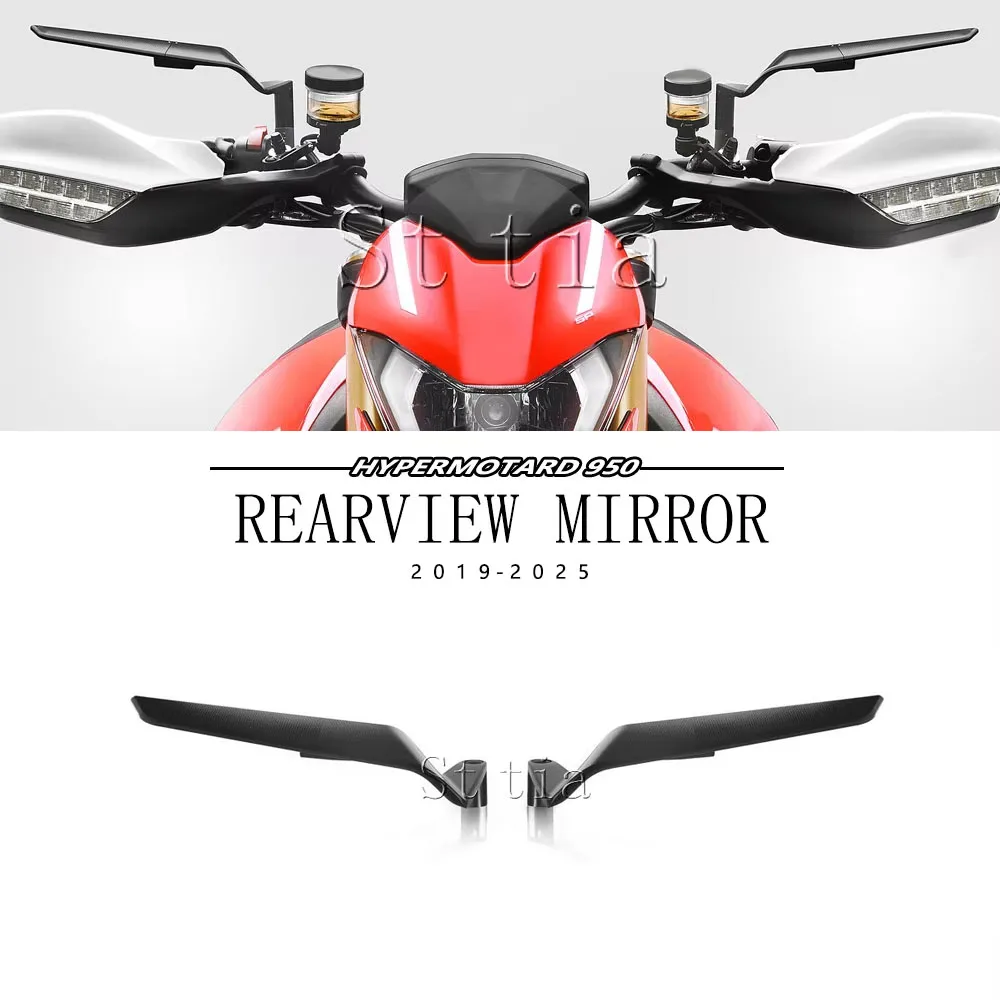 For Ducati Hypermotard 950 SP HYPERMOTARD 950 2019-2026 Motorcycle Adjustable Rearview Mirror Stealth Sport Winglet Mirrors Kit
For Ducati Hypermotard 950 SP HYPERMOTARD 950 2019-2026 Motorcycle Adjustable Rearview Mirror Stealth Sport Winglet Mirrors Kit