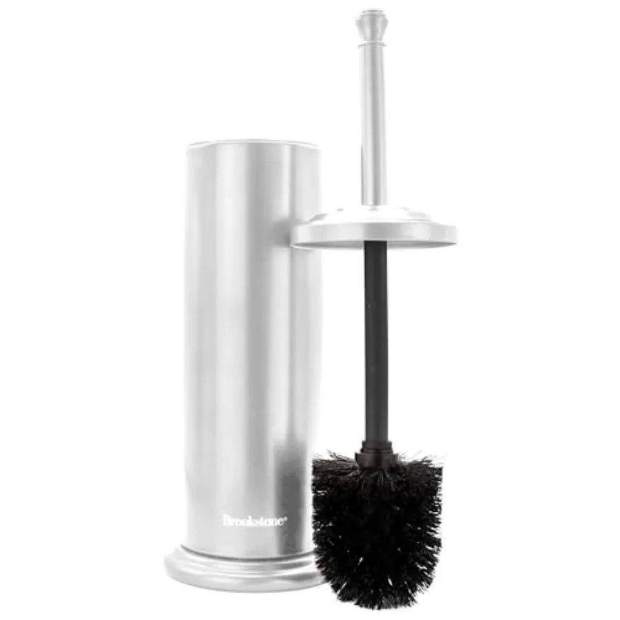 Curated Picks Toilet Brush and Holder Set for Bathroom with Splash Guard for Deep Cleaning, Compact and Space Saving Stylish To
Curated Picks Toilet Brush and Holder Set for Bathroom with Splash Guard for Deep Cleaning, Compact and Space Saving Stylish To