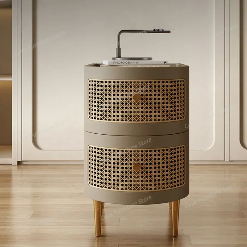 Vine Woven Bedside Table Light Luxury Simple Modern Solid Wood Nightstands Narrow Storage Box Comodino Home Furniture
Vine Woven Bedside Table Light Luxury Simple Modern Solid Wood Nightstands Narrow Storage Box Comodino Home Furniture