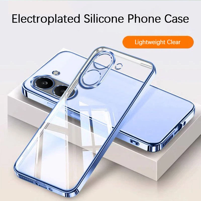 High Qualtiy Phone Case for Xiaomi Poco X7 Pro X7Pro 5G Clear and Transparent Plating Silicone Soft Original Luxury Bumper Cover
High Qualtiy Phone Case for Xiaomi Poco X7 Pro X7Pro 5G Clear and Transparent Plating Silicone Soft Original Luxury Bumper Cover
