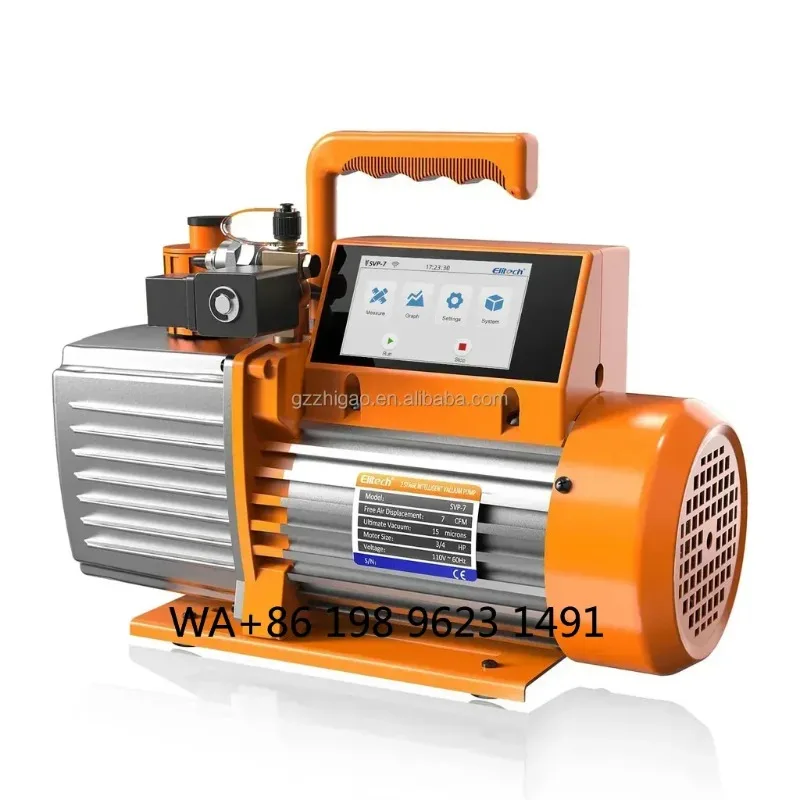 7CFM High Pressure Vacuum Pump SVP-7 Solenoid Valve Touch Screen App Data Logging
7CFM High Pressure Vacuum Pump SVP-7 Solenoid Valve Touch Screen App Data Logging