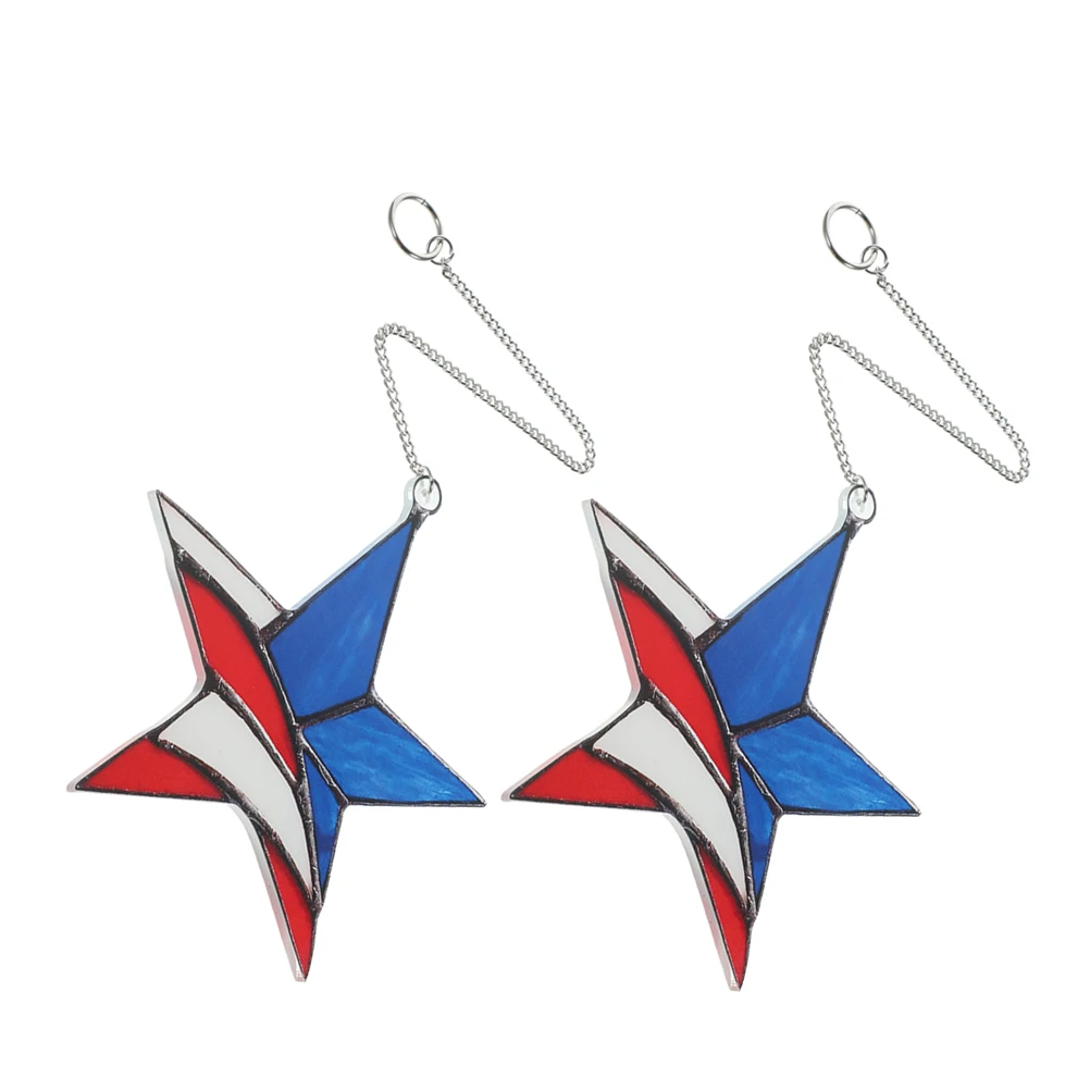 2pcs Star Suncatchers Hanging Decorations Acrylic Fade Resistant Handmade Unique Window Garden Wall Hook Included
2pcs Star Suncatchers Hanging Decorations Acrylic Fade Resistant Handmade Unique Window Garden Wall Hook Included