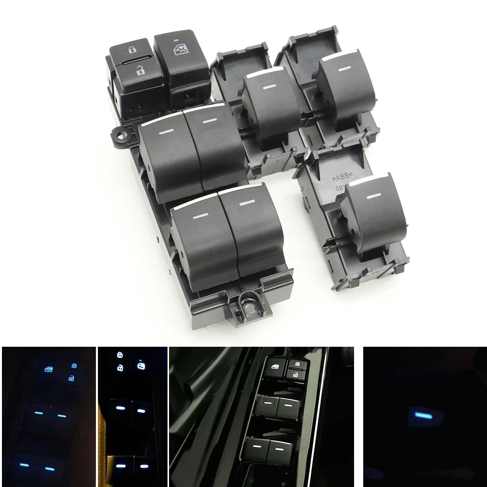 LHD/RHD LED Power Window Glass Lifting Control Switch Button For Toyota Yaris Corolla Cross Tundra Sequoia Camry CHR RAV4 XA50
LHD/RHD LED Power Window Glass Lifting Control Switch Button For Toyota Yaris Corolla Cross Tundra Sequoia Camry CHR RAV4 XA50