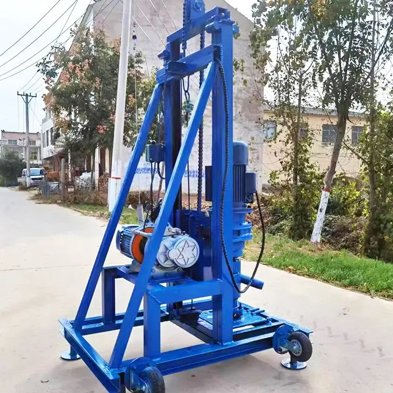Customized Mini Electric Water Well Drilling Rig 100m Lightweight Portable Hydraulic Handheld Drill Machine
Customized Mini Electric Water Well Drilling Rig 100m Lightweight Portable Hydraulic Handheld Drill Machine