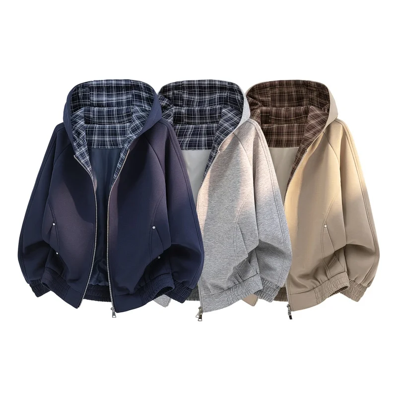 Американская толстовка с длинными рукавами для пар, весна-осень, повседневная свободная куртка из полиэстера с хлопковой подкладкой
Американская толстовка с длинными рукавами для пар, весна-осень, повседневная свободная куртка из полиэстера с хлопковой подкладкой