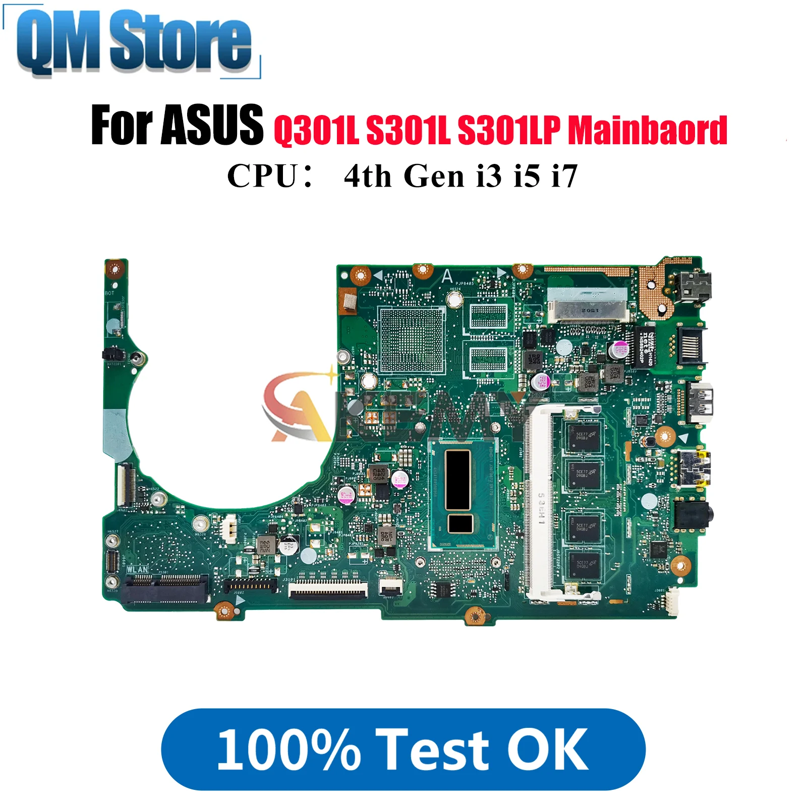 S301LA Материнская плата для ноутбука ASUS VivoBook Q301L S301LP S301LA S301L Материнская плата для ноутбука с процессором i3 i5 i7 100% tests OK быстрая доставка
S301LA Материнская плата для ноутбука ASUS VivoBook Q301L S301LP S301LA S301L Материнская плата для ноутбука с процессором i3 i5 i7 100% tests OK быстрая доставка