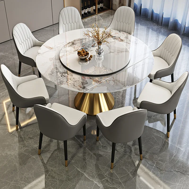 Marble Round Dining Tables Set Kitchen Center Dining Table Luxury Modern Floor Gold Mesa De Jantar Apartment Furniture WSW40XP
Marble Round Dining Tables Set Kitchen Center Dining Table Luxury Modern Floor Gold Mesa De Jantar Apartment Furniture WSW40XP