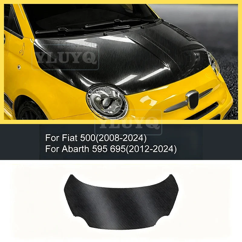 For Fiat 500 2008-2024 Abarth 595 695 2012-2024 LHD RHD Car Front Bonnet Engine Hood Carbon Fiber Pattern TPU PPF Wrap Film
For Fiat 500 2008-2024 Abarth 595 695 2012-2024 LHD RHD Car Front Bonnet Engine Hood Carbon Fiber Pattern TPU PPF Wrap Film