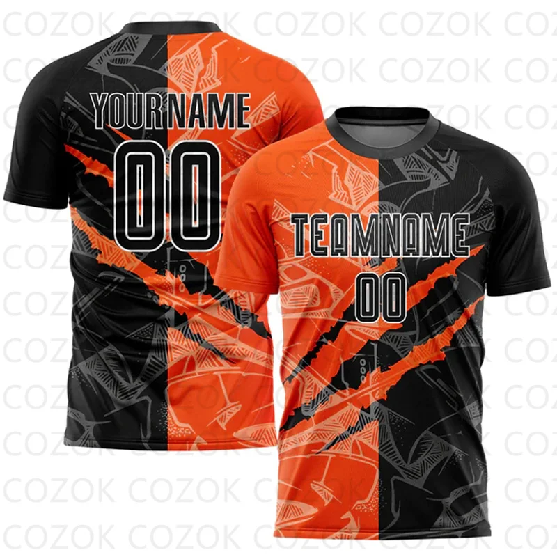 Customized Claw Pattern Football Jerseys for Men Unisex Football Short Sleeves Athletic Tee Shirts
Customized Claw Pattern Football Jerseys for Men Unisex Football Short Sleeves Athletic Tee Shirts