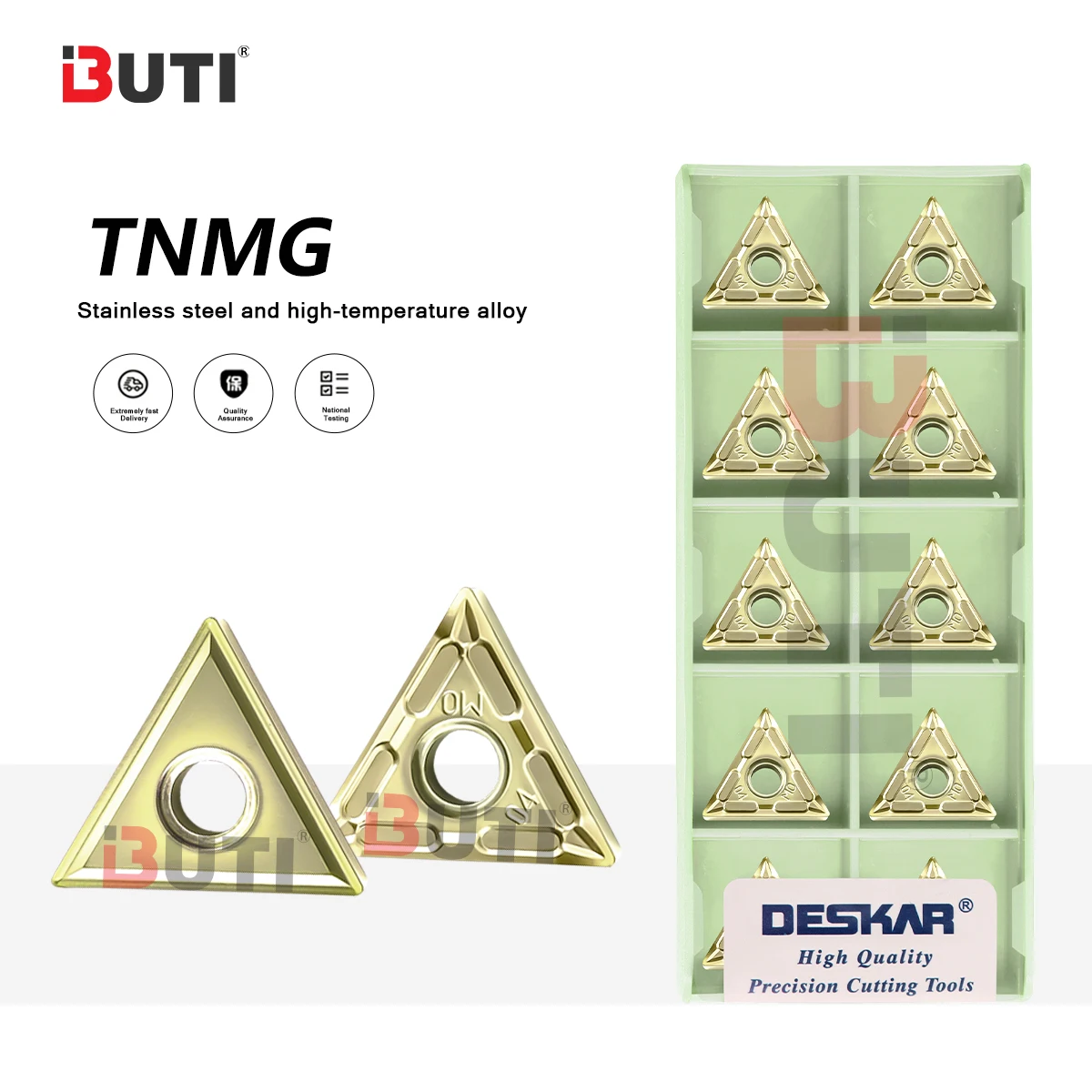 Токарный станок с ЧПУ, токарные пластины серии TNMG TNMG160404/160408-MQ MS LF6018J DESKAR, 100% оригинальный внешний токарный инструмент из нержавеющей стали
Токарный станок с ЧПУ, токарные пластины серии TNMG TNMG160404/160408-MQ MS LF6018J DESKAR, 100% оригинальный внешний токарный инструмент из нержавеющей стали