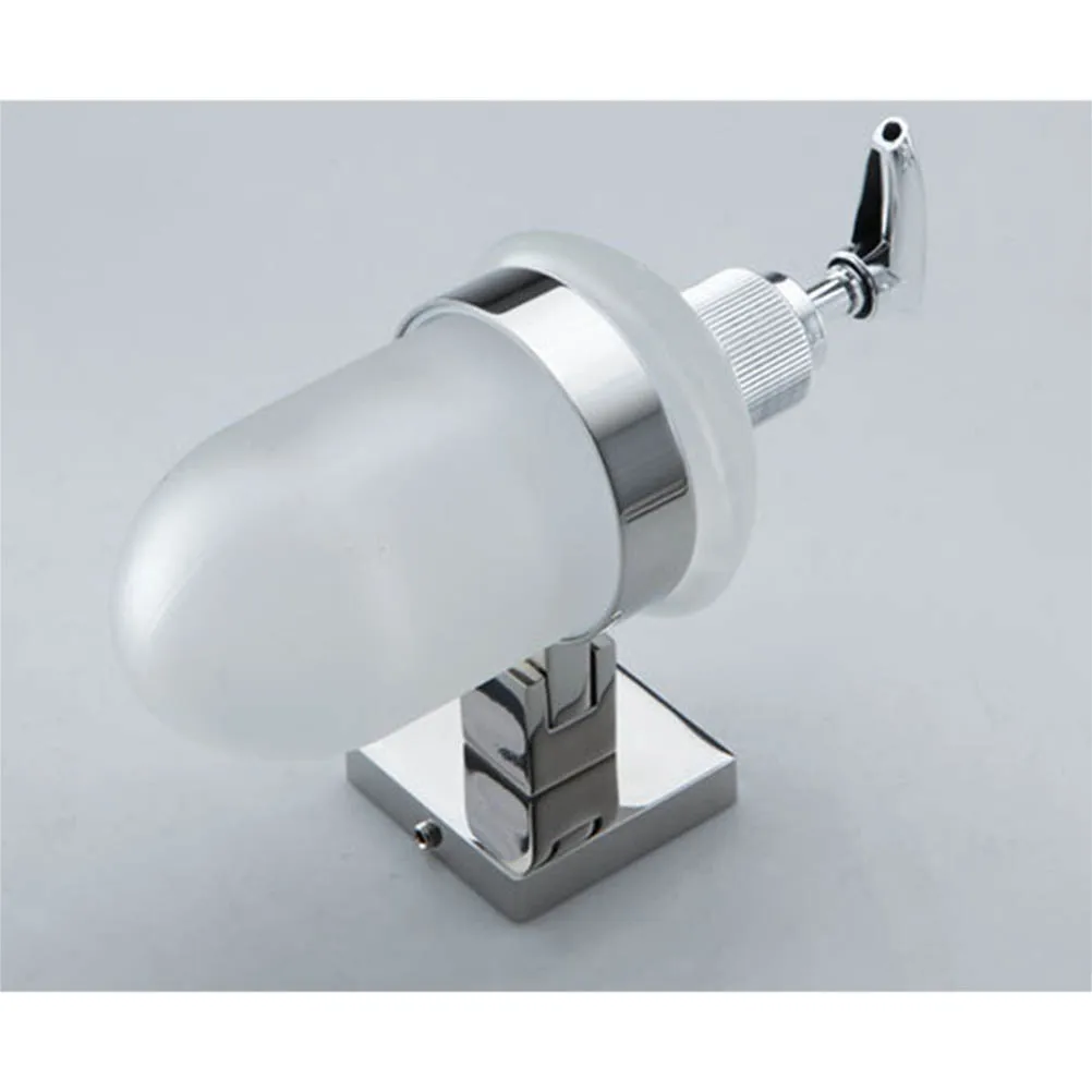1pc Stainless Steel Wall Mounted Soap Dispenser Glass Liquid Bottle Easy Install For Bathroom Kitchen Foam Hand
1pc Stainless Steel Wall Mounted Soap Dispenser Glass Liquid Bottle Easy Install For Bathroom Kitchen Foam Hand