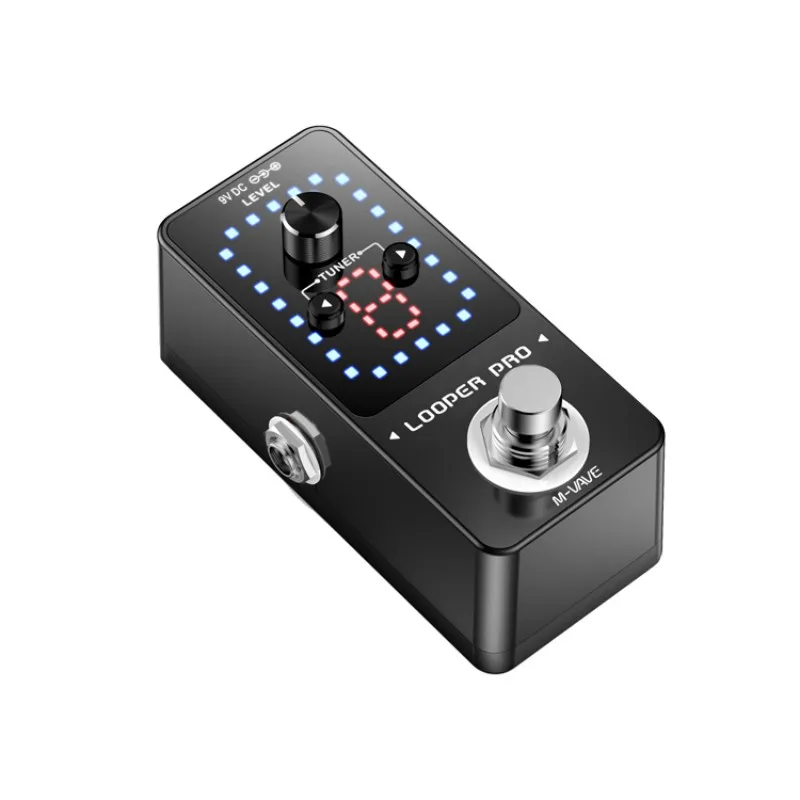 M-VAVE Guitar Effects Pedal: LOOPER PRO– Overdrive, Distortion, Reverb, Delay, Chorus, Compression, Boost, Noise Reduction, Tun
M-VAVE Guitar Effects Pedal: LOOPER PRO– Overdrive, Distortion, Reverb, Delay, Chorus, Compression, Boost, Noise Reduction, Tun