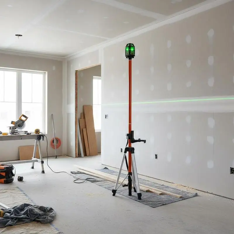 Laser Measurement Stand 40.94-133.85" For Construction Site Interior Decoration Surveying, 1/4"-20 & 5/8"-11 Thread Mount Level Bubble Multi-Section Adjustable Height Aluminum Support Pole
Laser Measurement Stand 40.94-133.85" For Construction Site Interior Decoration Surveying, 1/4"-20 & 5/8"-11 Thread Mount Level Bubble Multi-Section Adjustable Height Aluminum Support Pole