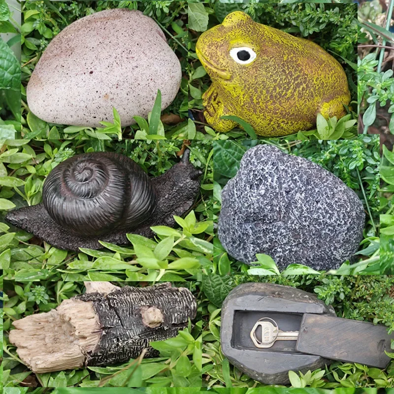 Resin key hiding box creative outdoor garden decoration simulation stone key hiding device garden decoration accessories
Resin key hiding box creative outdoor garden decoration simulation stone key hiding device garden decoration accessories