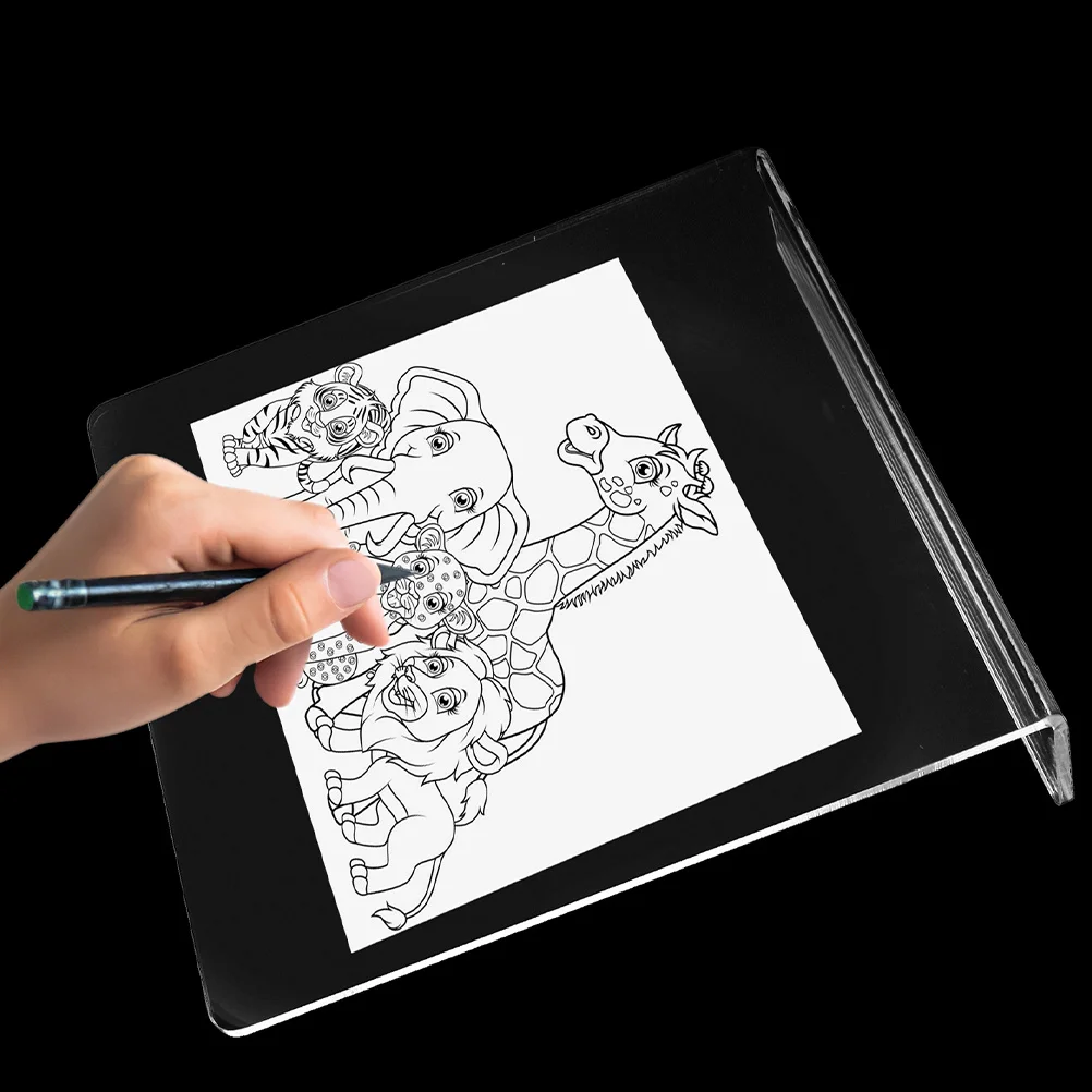 Acrylic Transparent Painting Board Sloped Inclined Surface Compact Desktop Easel for Watercolor Oil Painting Sketching Artists
Acrylic Transparent Painting Board Sloped Inclined Surface Compact Desktop Easel for Watercolor Oil Painting Sketching Artists